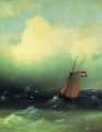 海の嵐 1847 ロマンチックなイワン・アイヴァゾフスキー ロシア